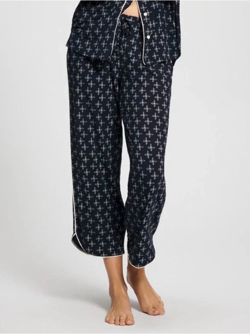 NWT Soma Cool Nights Women's Printed Capri Pajama Pants XXL